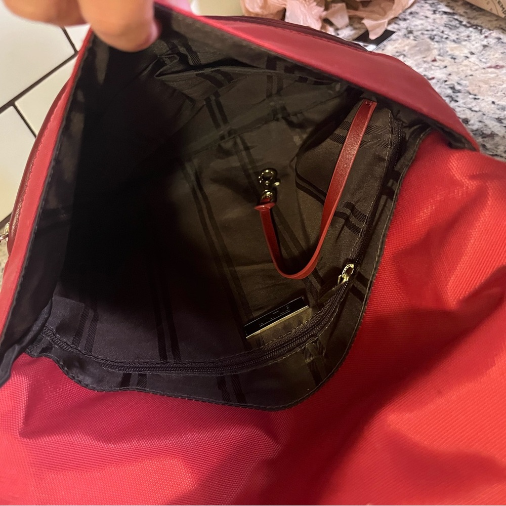 Tumi Vibrant Red Crossbody Bag - Picture 11 of 14